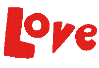 I Love You Heart Sticker by Meri Meri