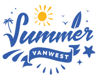 Fun Summer Sticker by vanwestcollege