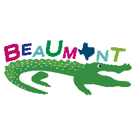 Texas Gator Sticker by Visit Beaumont, TX
