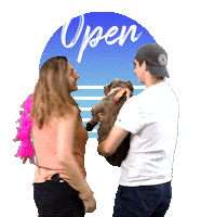 Dog Alonso Sticker by Open Plaza