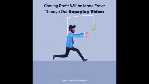 doodlemango giphyupload animation work money GIF