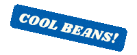 eathegg happy fun cool cool beans Sticker