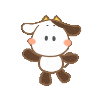 Happy Jump Sticker