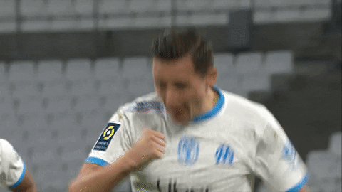 Ligue 1 Goal GIF by Olympique de Marseille