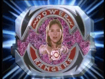 Power Rangers Pink GIF