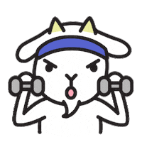 jinsdesk goat jinsdesk Sticker