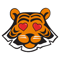 Tigrito Love Sticker by Qin Oriental Food