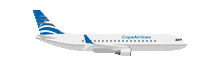flying boeing 737 Sticker by Copa Airlines