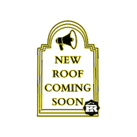 Coming Soon Roof Sticker by Peaked Roofing