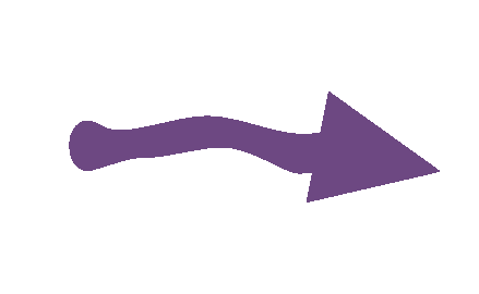 Arrow Sticker by Pingüina Lectora;