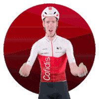 Victory Yes Sticker by Team Cofidis - #CofidisMyTeam