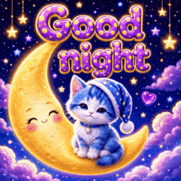 Sleepy Good Night GIF