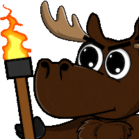 DoYouMoose fight angry nft mad Sticker