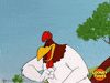 happy foghorn leghorn GIF by Looney Tunes