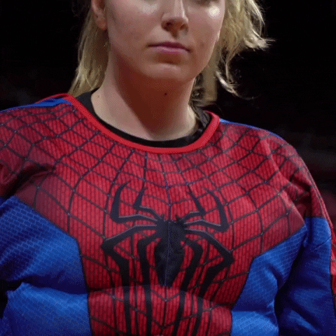 Spiderman Holthaus GIF by CyclonesTV