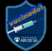 Vacinado GIF by Faculdade Ari de Sá