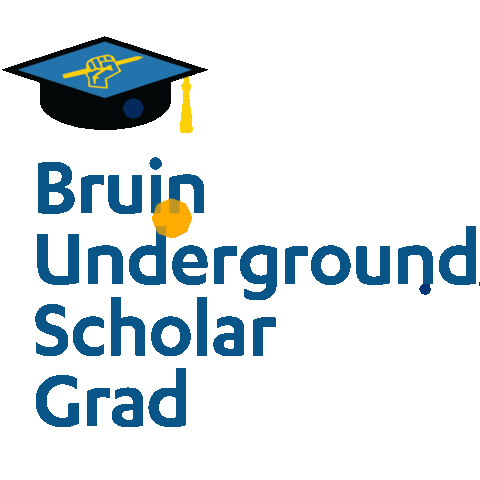 Graduation Grad Sticker by UCLA