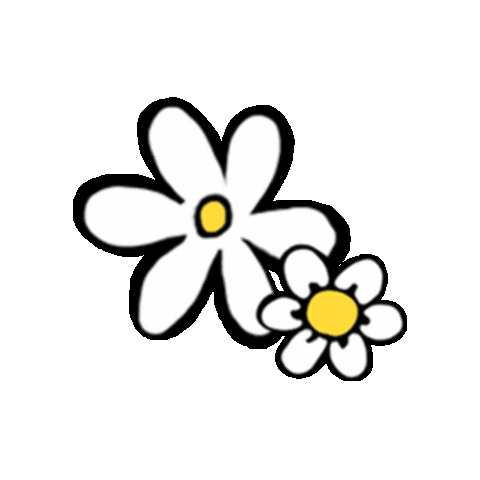vintagesupplyclothing giphygifmaker flower flowers daisy Sticker