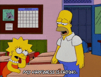 homer simpson school GIF