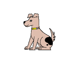 Dog Paw Sticker by GPD Film Studio