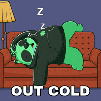 Tired Out Cold GIF by SuperVerse