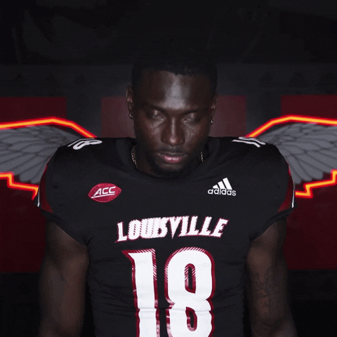 College Football Sport GIF by Louisville Cardinals