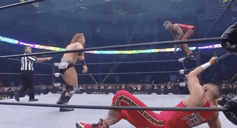 Kenny Omega Wrestling Match GIF by All Elite Wrestling on TNT