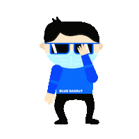 bluebasket bluebasket Sticker