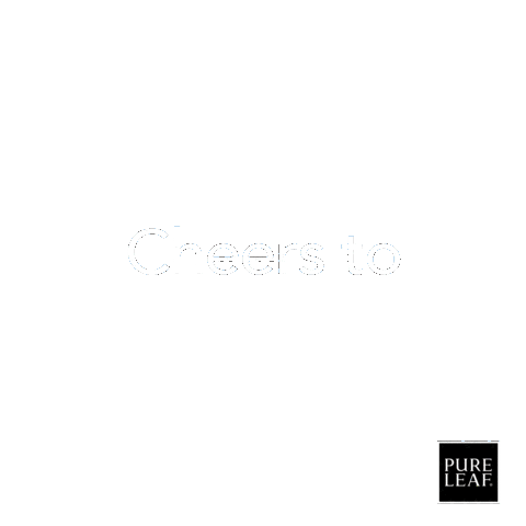 New Year Cheers Sticker by Pure Leaf