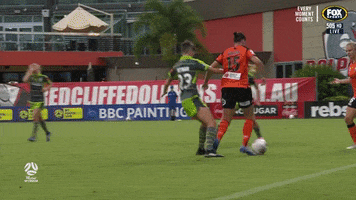brisbaneroar football australia trick skill GIF