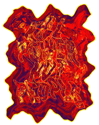 Art Typography Sticker by TEKLA, THE SEER