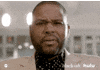 TV gif. Anthony Anderson as Andre in Blackish stares down at us, eyebrows furrowed as he slowly mouths the word, "Damn."