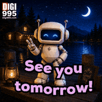 See You Later Until Tomorrow GIF by Digi 995
