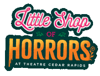 Little Shop Of Horrors Plants Sticker by Theatre Cedar Rapids