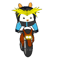 Enjoying On My Way Sticker by Pudgy Penguins