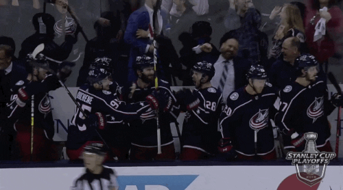 2019 stanley cup playoffs love GIF by NHL
