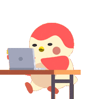 Work Penguin Sticker by Finch Care