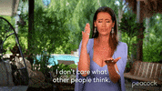 Do Not Care Real Housewives GIF by PeacockTV
