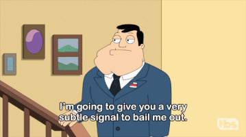 Attention Signals GIF by American Dad