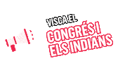 BarcelonaEnComu barcelona indians bcn andres Sticker