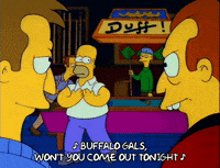 Gesturing Season 3 GIF by The Simpsons