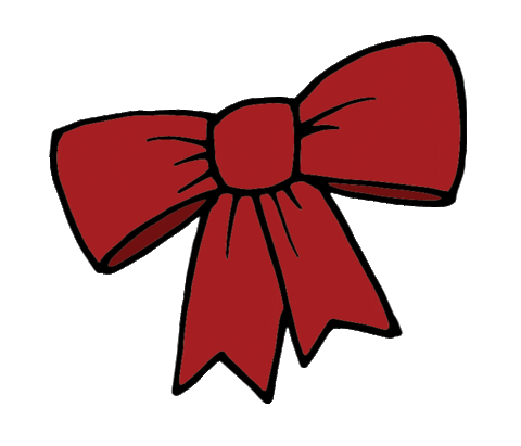 Christmas Ribbon Sticker by Sophiekunterbunt