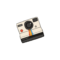 Icekcream vintage photography photo camera Sticker