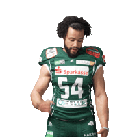 Football Biceps Sticker by Schwäbisch Hall Unicorns