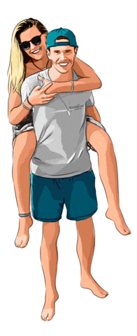 Charlieandlauren Sticker by Wanderers and Warriors