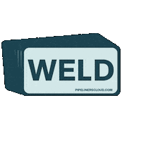 Welding Blue Demon Sticker by Pipeliners Cloud