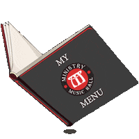 Menu Sparti Sticker by Ministry Music Hall