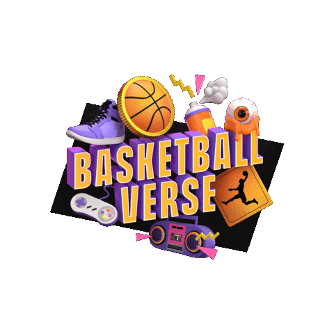 Basketballverse giphygifmaker basketball video game baller Sticker