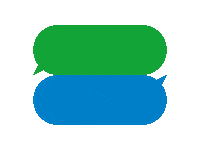 Blu Bla Sticker by FeKK