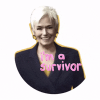 PamelaEastonREALTOR survivor breast cancer mature female gray hair female GIF
